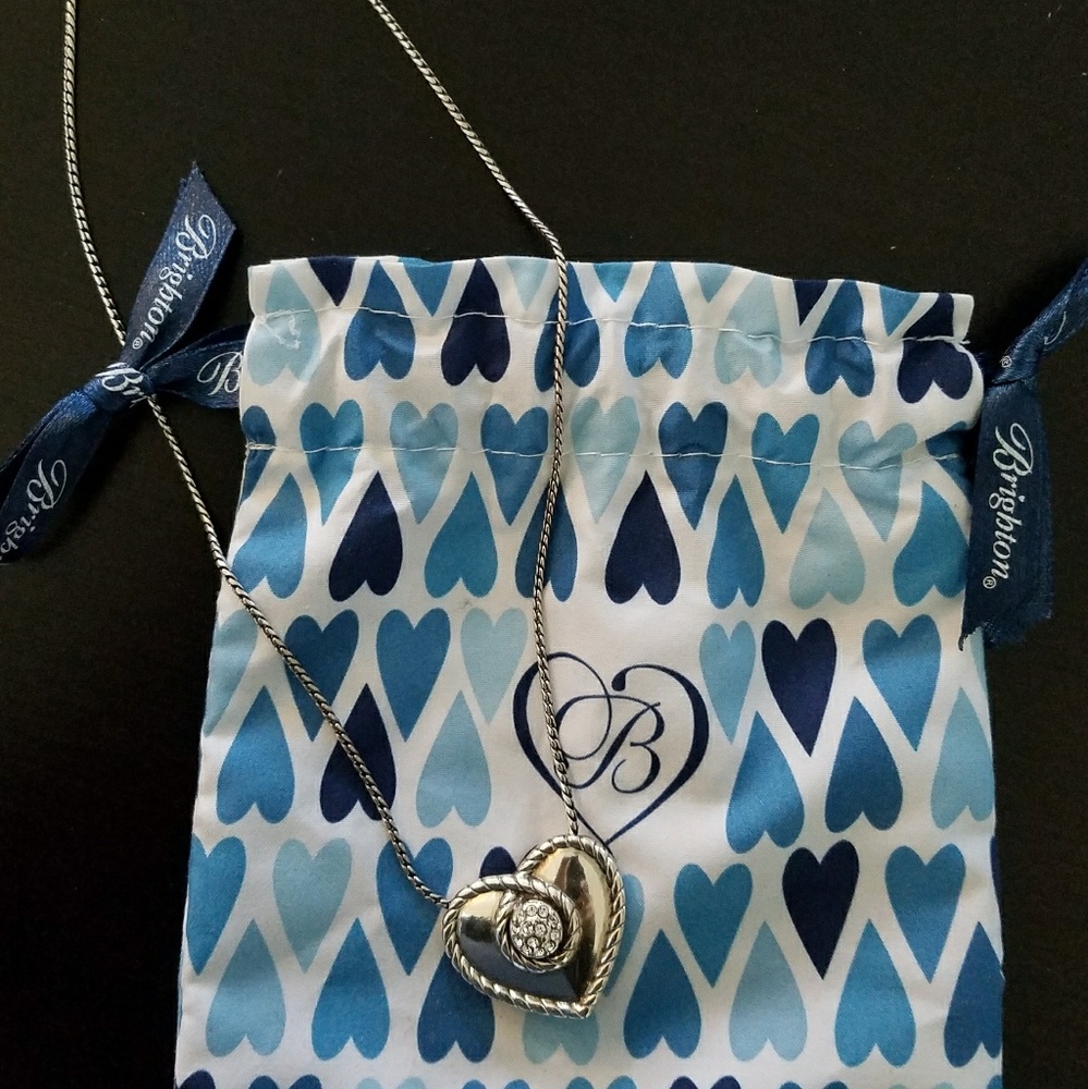 Brighton Pearl Reversible Heart Necklace